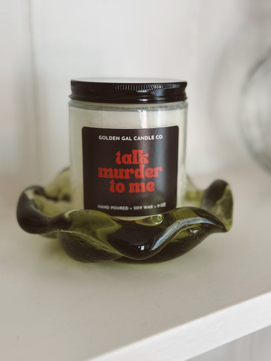 Talk Murder To Me Candle