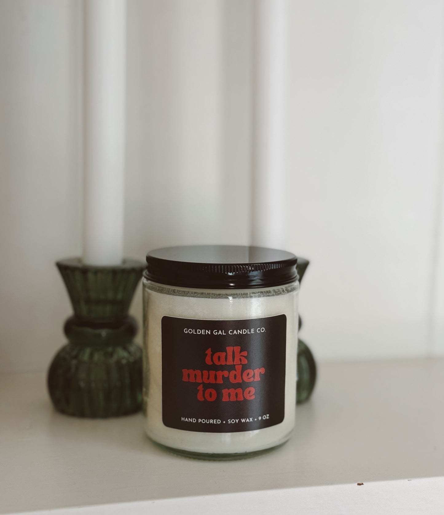 Talk Murder To Me Candle