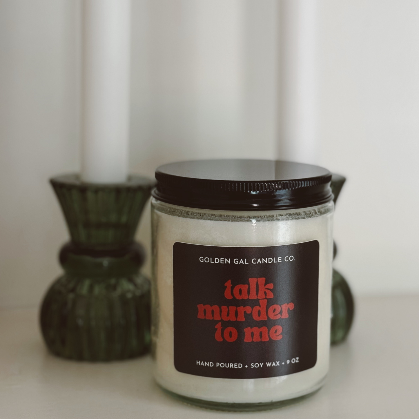 Talk Murder To Me Candle