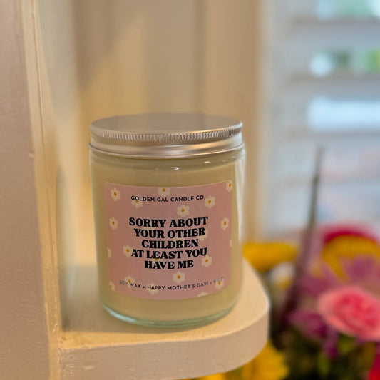 Sorry About Your Other Children Candle