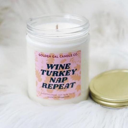Wine Turkey Nap Repeat