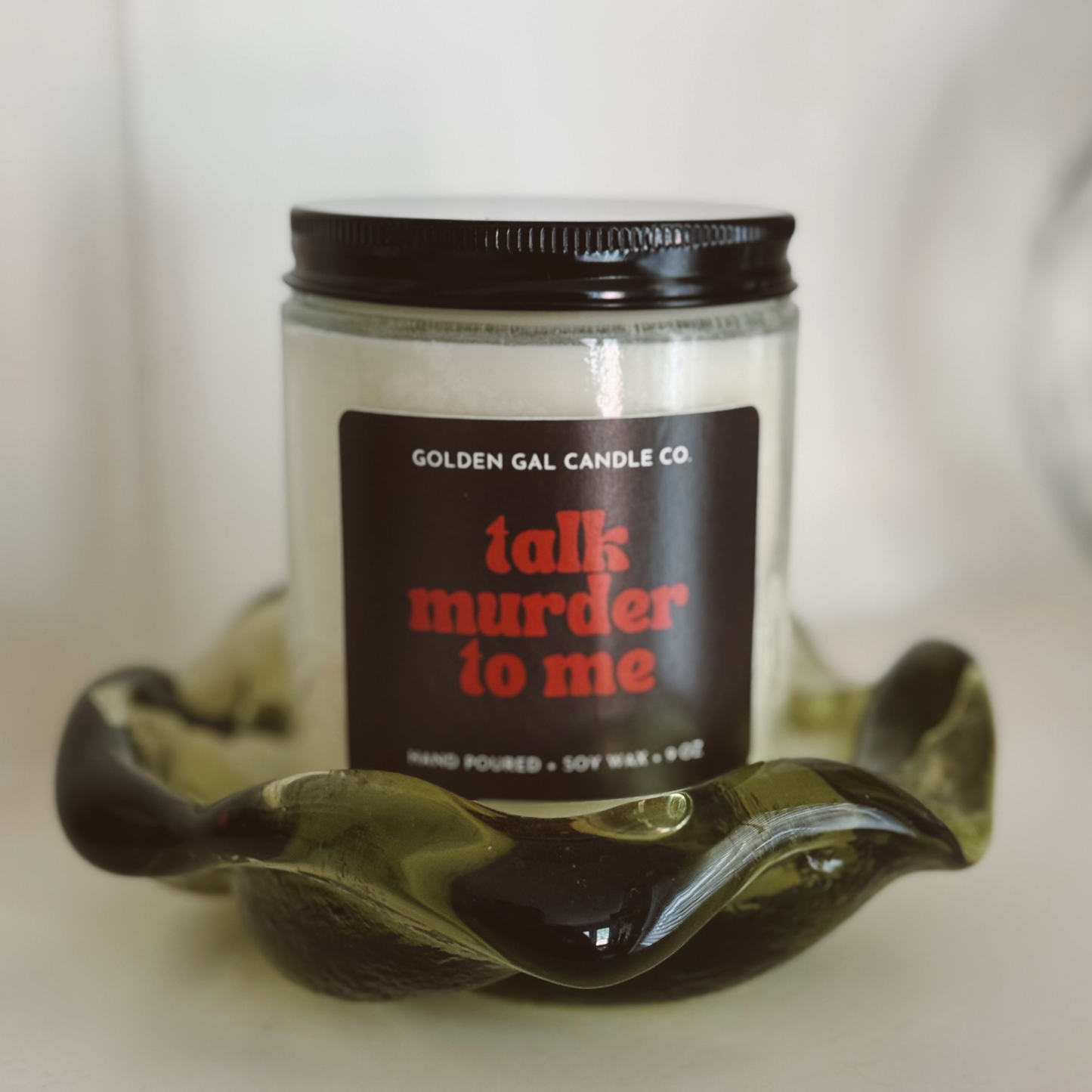 Talk Murder To Me Candle