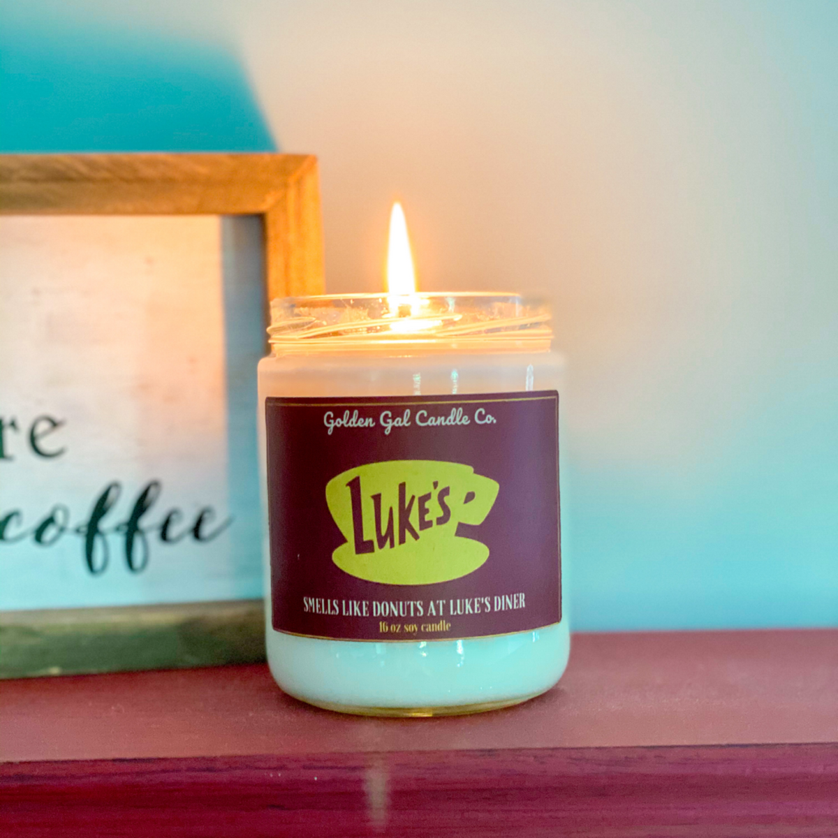 Luke's Diner Candle